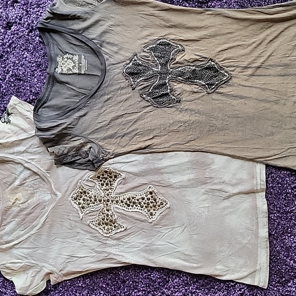 Cross Motorcycle shirts Vintage - Picture 1 of 4